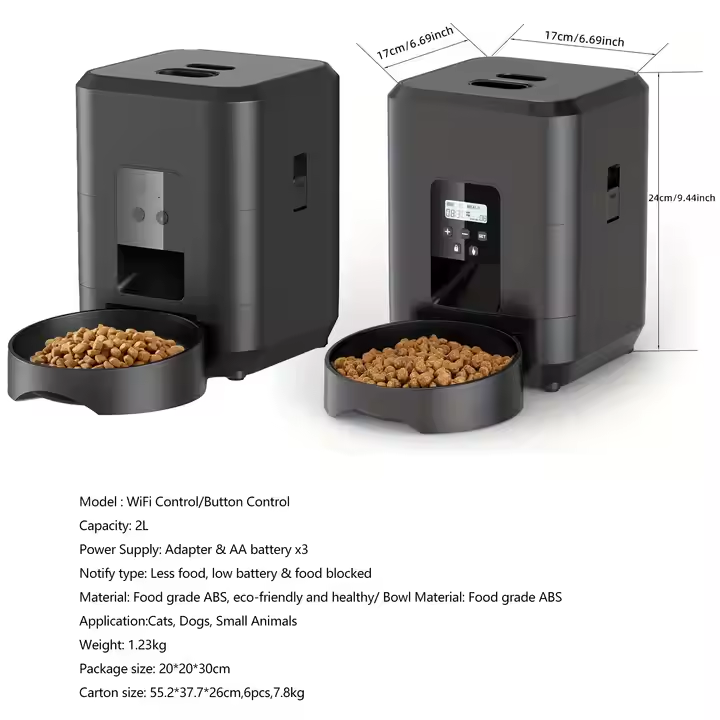 Distributeur automatique de croquette connecté - 2kg